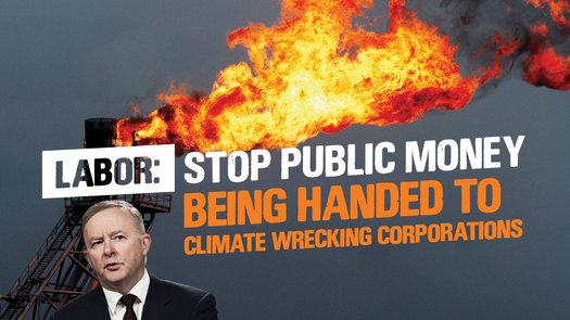 image of No public money for the Beetaloo gas mine